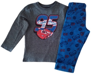 Piżama AUTA ZYGZAK MCQUEEN dziecięca piżama chłopięca długi rękaw 110