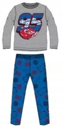 Piżama AUTA ZYGZAK MCQUEEN dziecięca piżama chłopięca długi rękaw 116