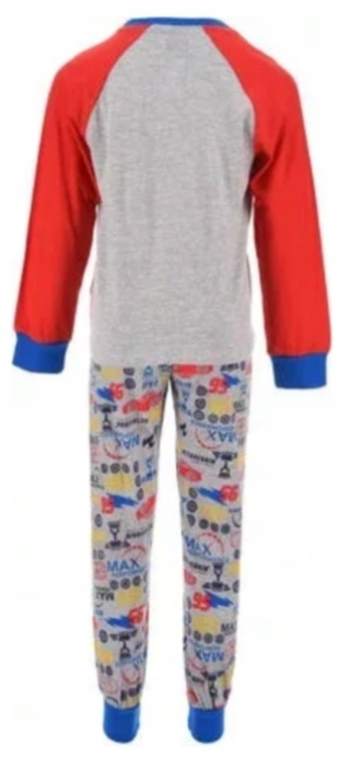 Piżama AUTA ZYGZAK MCQUEEN dziecięca piżama chłopięca długi rękaw 98