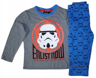 Piżama STAR WARS GWIEZDNE WOJNY dziecięca piżamka chłopięca SZTURMOWIEC 116