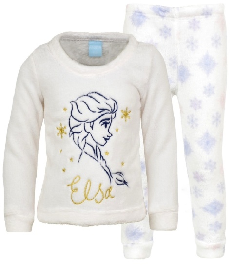 Piżama dziecięca Kraina Lodu Frozen miś Polarowa ciepła dziewczęca 92/98