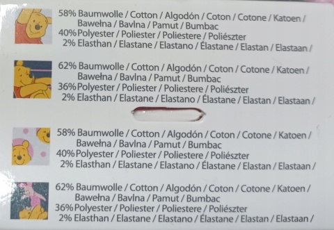 Skarpetki skarpety KUBUŚ PUCHATEK skarpetki dziecięce 4-pak 27-30