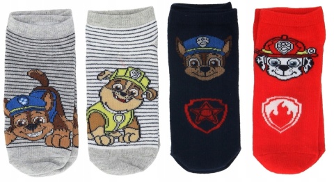 Skarpetki skarpety PSI PATROL skarpetki STOPKI dziecięce 4-pak 27-30