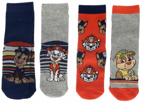 Skarpetki skarpety PSI PATROL skarpetki dziecięce 4-pak 23-26