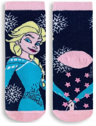 Skarpety skarpetki KRAINA LODU FROZEN FROTTE dziecięce ciepłe 31-34