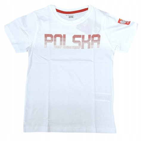 T-shirt chłopięcy dziecięcy POLSKA orzeł bluzeczka dziewczęca 146/152