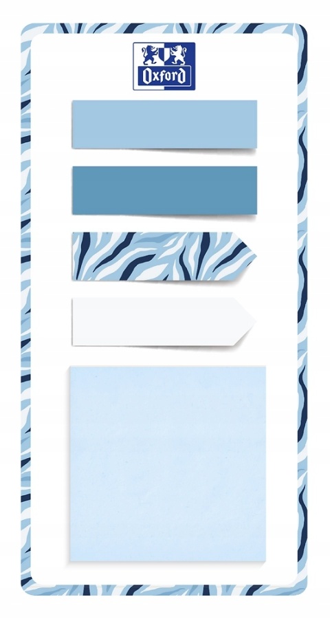 Zakładki indeksujące znaczniki karteczki OXFORD 125 szt