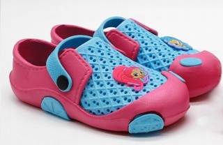 Buty klapki kroksy SHIMMER I SHINE DŻINY 23/24