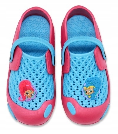 Buty klapki kroksy SHIMMER I SHINE DŻINY 25/26