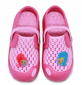 Buty klapki kroksy SHIMMER I SHINE DŻINY 27/28