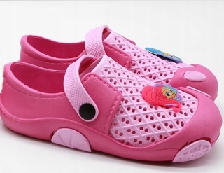 Buty klapki kroksy SHIMMER I SHINE DŻINY 27/28