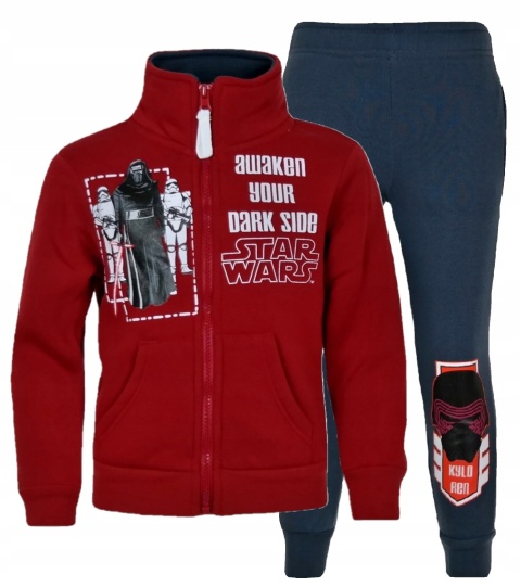 Dres dziecięcy bluza spodnie STAR WARS Gwiezdne wojny r.104