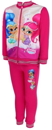 Dres dziecięcy spodnie bluza SHIMMER I SHINE 98