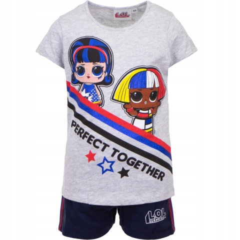 Komplet spodenki koszulka LOL SURPRISE t-shirt 116