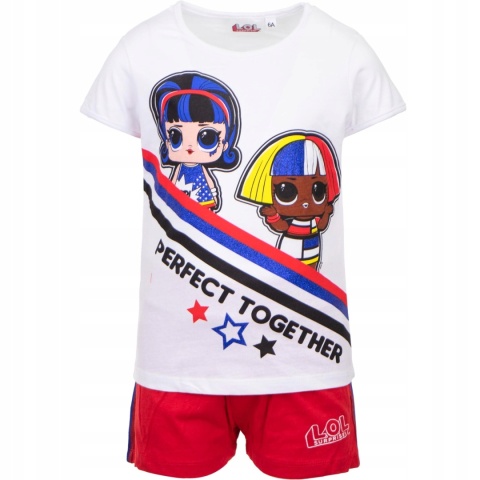 Komplet spodenki koszulka LOL SURPRISE t-shirt 136