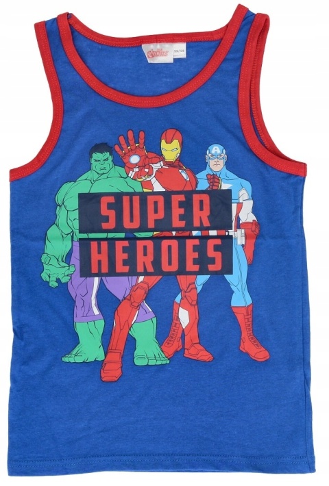 Koszulka t-shirt AVENGERS podkoszulek chłopięcy dziecięcy 2-PAK 122/128