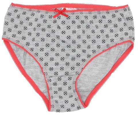 Majtki BIEDRONKA I CZARNY KOT dziecięce dziewczęce figi 3pak 110/116