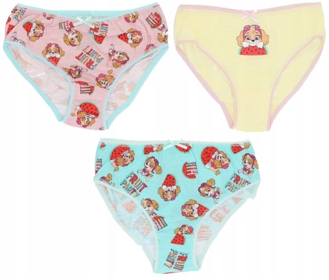Majtki PSI PATROL dziecięce dziewczęce figi 3pak 110/116