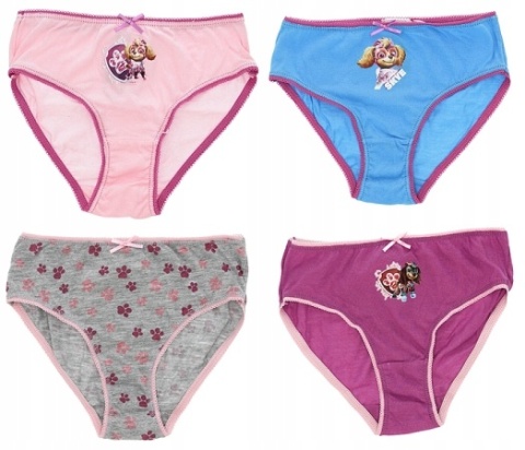 Majtki PSI PATROL majtki dziecięce figi 4pak 98/104