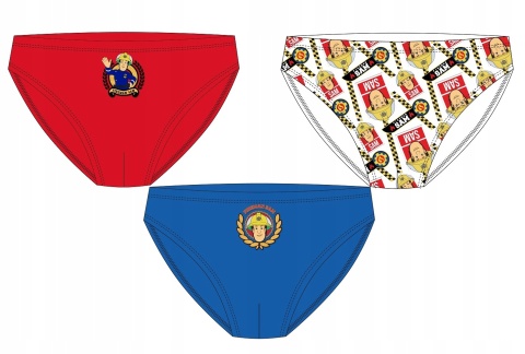 Majtki slipy STRAŻAK SAM chłopięce 104/110