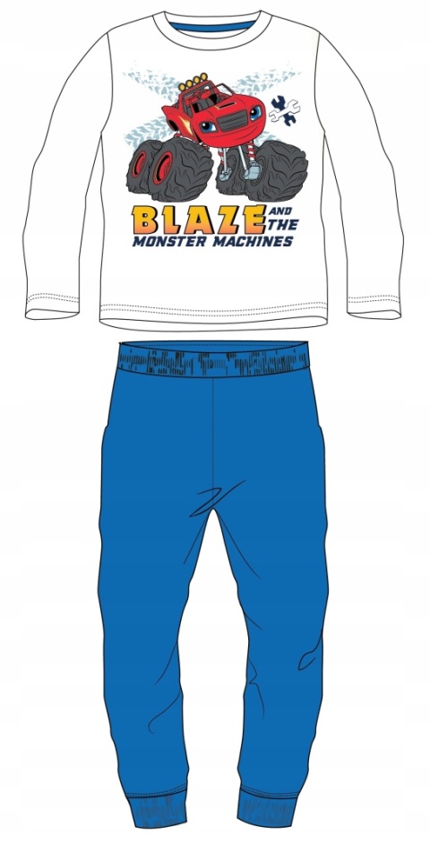 Piżama BLAZE I MEGA MASZYNY dziecięca LICENCJA 128