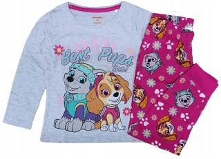 Piżama PSI PATROL SKYE dziecięca dziewczęca długa 122