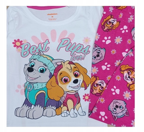 Piżama PSI PATROL SKYE dziecięca dziewczęca długa 128