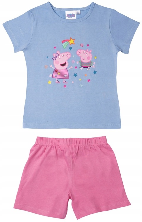 Piżama ŚWINKA PEPPA piżama dziecięca letnia 110/116