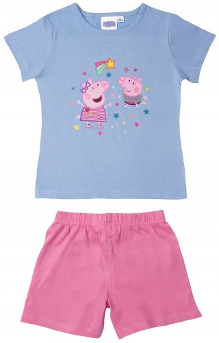 Piżama ŚWINKA PEPPA piżama dziecięca letnia 98/104