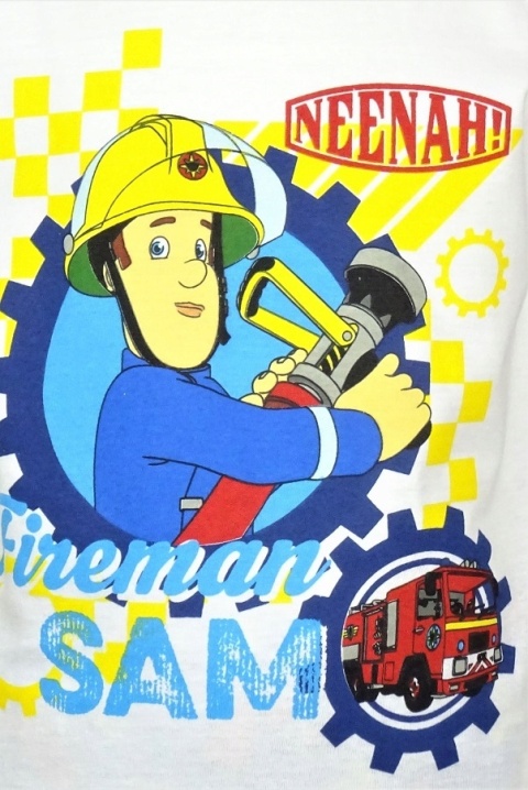 Piżama dziecięca letnia STRAŻAK SAM LICENCJA 128