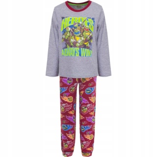 Piżama wojownicze żółwie ninja długi rękaw dziecięca 98