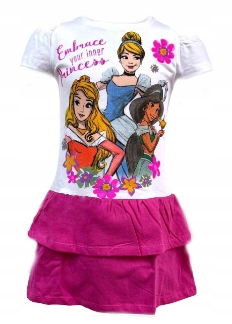Sukienka KSIĘŻNICZKI DISNEY dziecięca 98