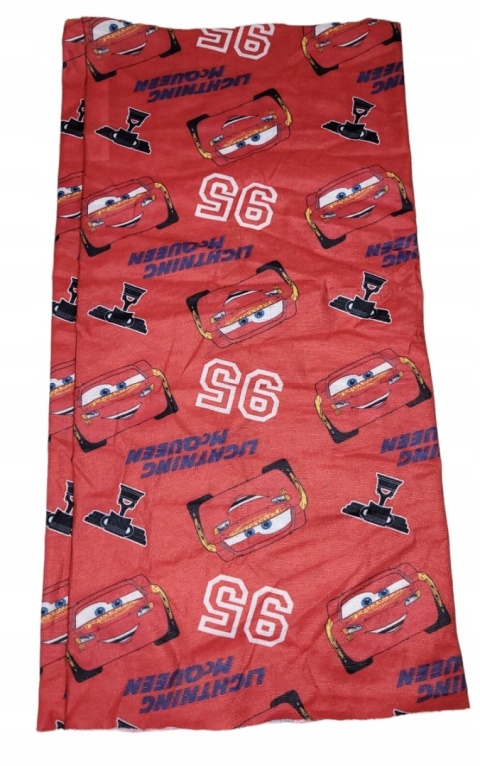 AUTA ZYGZAK MCQUEEN komin szalik opaska wiosna jesień