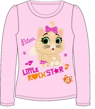 Bluzka 44 KOTY dziecięca t-shirt dziewczęcy 110