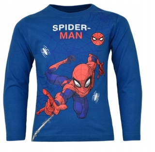 Bluzka SPIDERMAN t-shirt dziecięcy chłopięcy 128