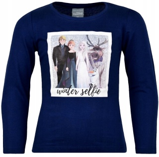 Bluzka t-shirt KRAINA LODU FROZEN ELSA 128