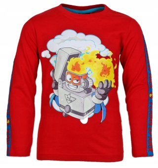 Bluzka t-shirt SUPER ZINGS długi rękaw 98