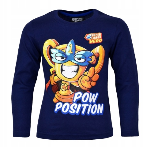 Bluzka t-shirt SUPER ZINGS długi rękaw 98