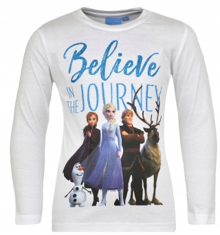 Bluzka t-shirt koszulka KRAINA LODU FROZEN II 140
