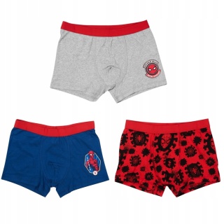 Bokserki chłopięce SPIDERMAN majtki 3pak 134/140