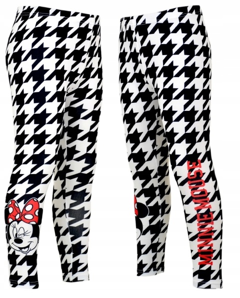 Getry dzieciece legginsy MYSZKA MINNIE 110
