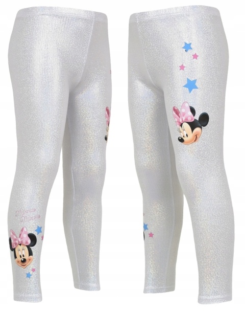 Getry legginsy MYSZKA MINNIE HOLOGRAFICZNE 104