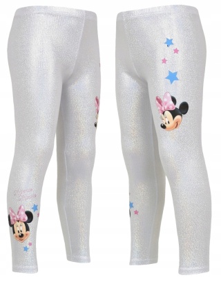 Getry legginsy MYSZKA MINNIE HOLOGRAFICZNE 122