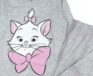 Piżama DISNEY classic Arystokraci kotek Marie dziecięca długa 122