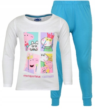 Piżama ŚWINKA PEPPA długi rękaw dziecięca 116