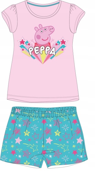 Piżama ŚWINKA PEPPA dziecięca letnia 116