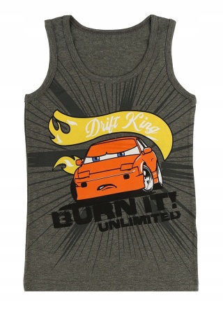 Podkoszulek chłopięcy dziecięcy t-shirt AUTA bielizna DONELLA 110/116