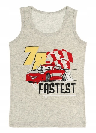 Podkoszulek chłopięcy dziecięcy t-shirt AUTA bielizna DONELLA 110/116