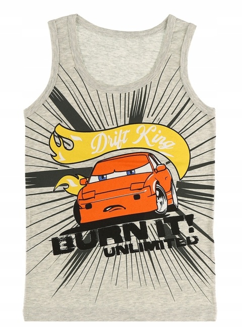 Podkoszulek chłopięcy dziecięcy t-shirt AUTA bielizna DONELLA 98/104