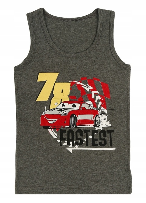 Podkoszulek chłopięcy dziecięcy t-shirt AUTA bielizna DONELLA 98/104